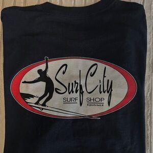 Surf City Surf Shop navy blue T-Shirt